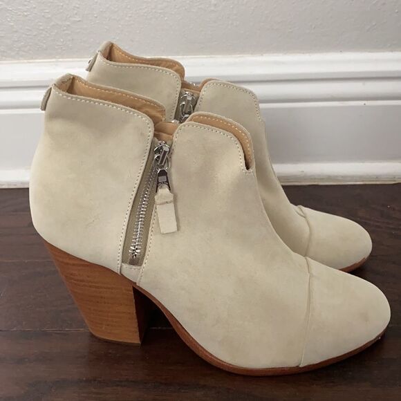 NWOB Rag & Bone Margot Ankle Boots Heels Suede 40 - Picture 6 of 15
